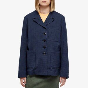 NWT YMC City Jacket Navy/Blue check